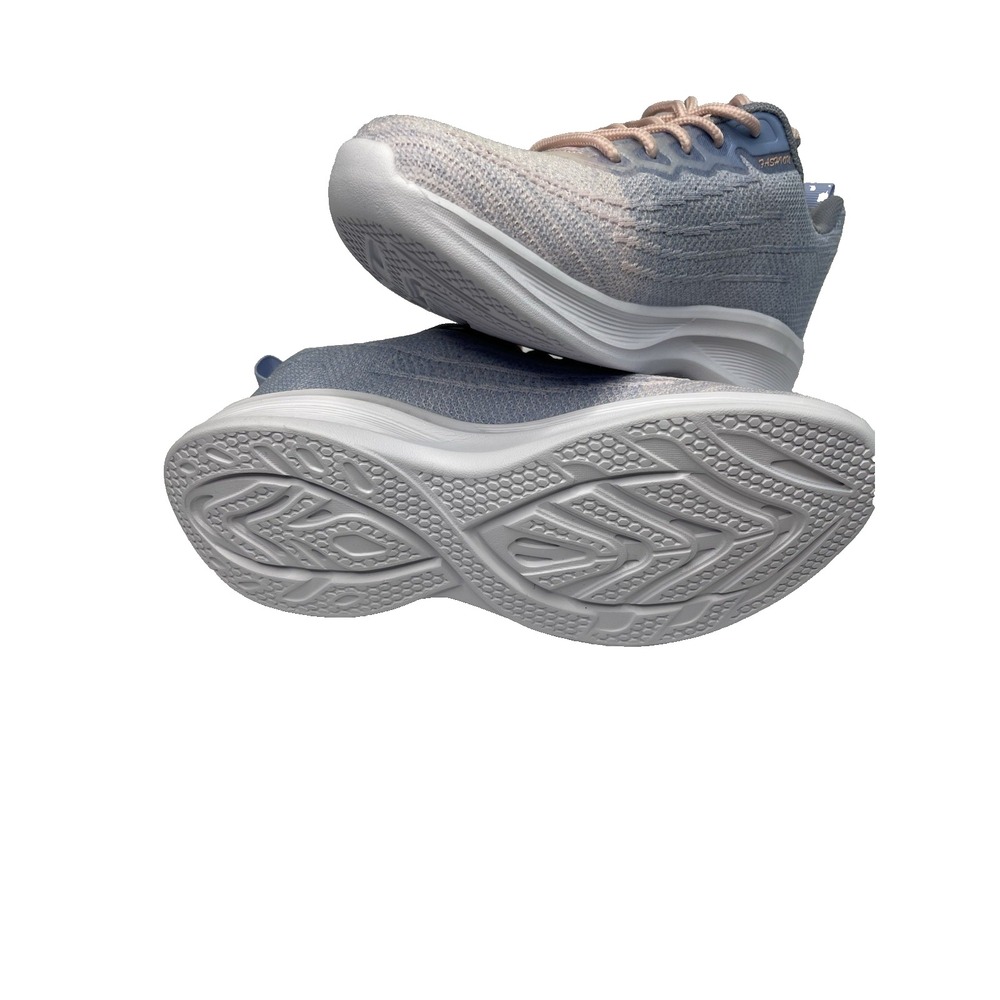 Womens unbranded lightweight mesh slip on sneaker light pink blue size 39 US 8 - Picture 8 of 8